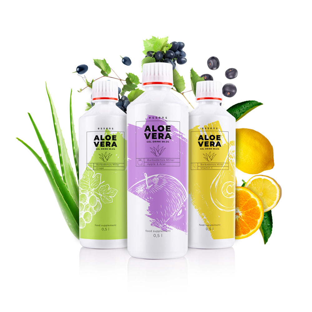 Aloe Vera gel drinks set 3 x 500 ml