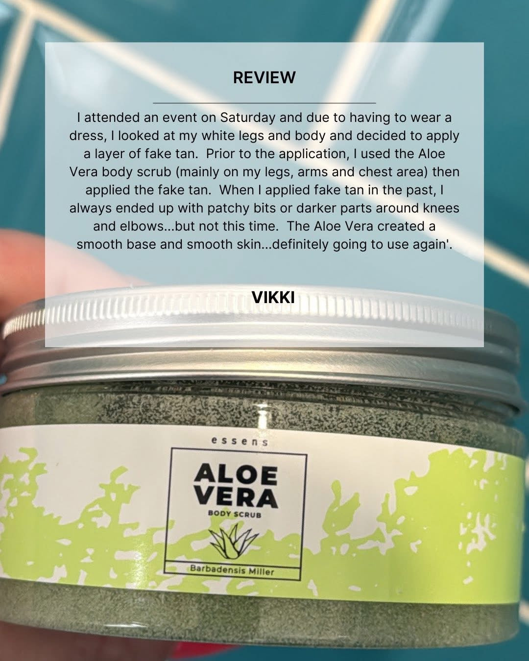 Aloe Vera Body Scrub