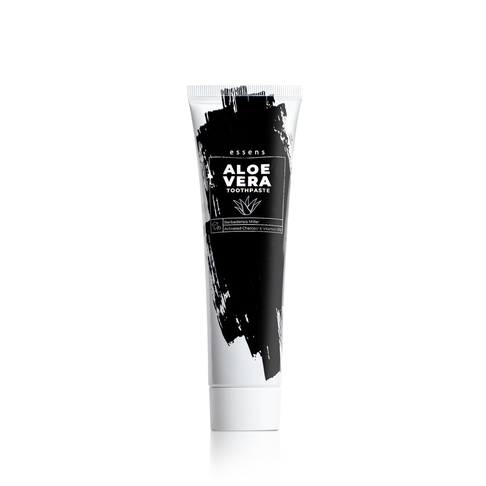 Aloe Vera Toothpaste with activated Charcoal and Vitamin B12