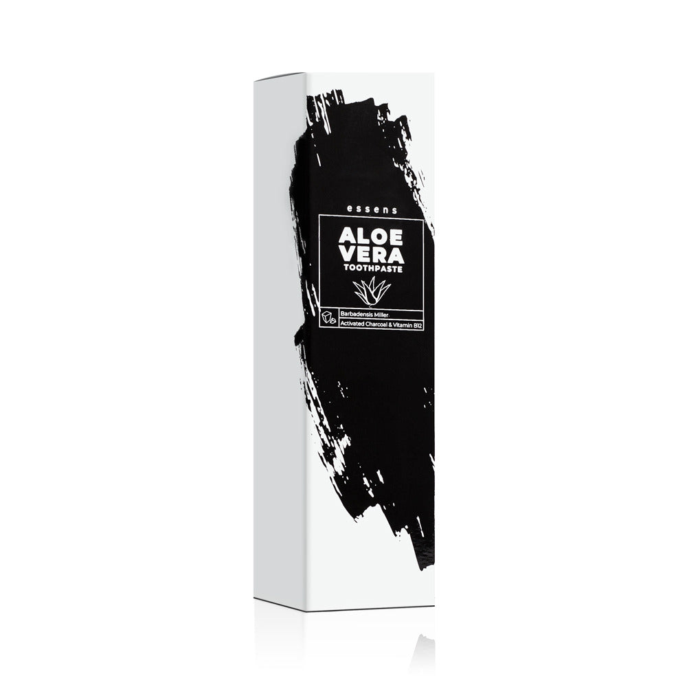 Aloe Vera Toothpaste with activated Charcoal and Vitamin B12